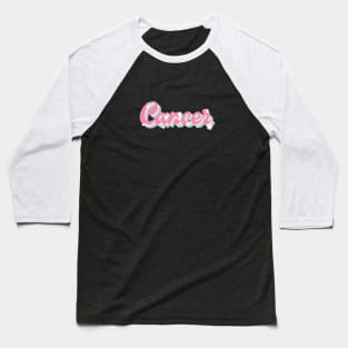 Groovy Cancer Baseball T-Shirt